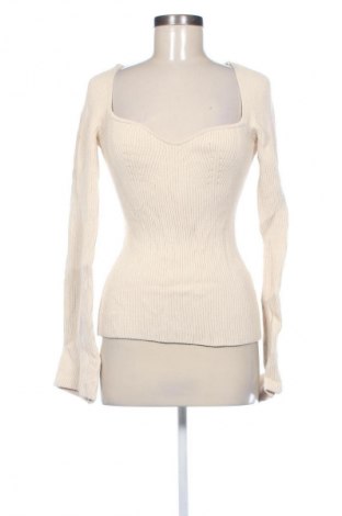Pulover de femei H&M, Mărime S, Culoare Bej, Preț 69,99 Lei