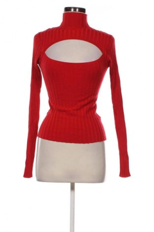 Pulover de femei H&M Divided, Mărime S, Culoare Roșu, Preț 60,99 Lei
