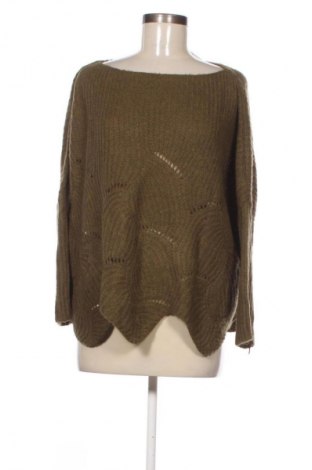 Damski sweter Heart Kiss, Rozmiar L, Kolor Zielony, Cena 67,99 zł