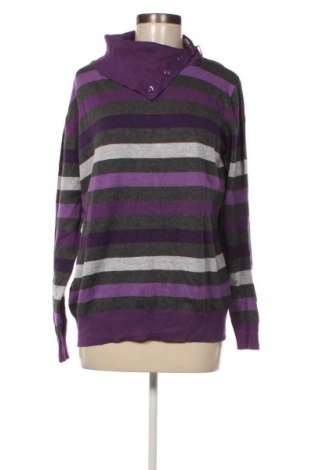 Damski sweter Laura Torelli, Rozmiar L, Kolor Kolorowy, Cena 67,99 zł