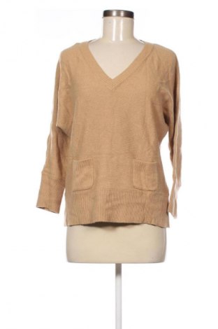 Pulover de femei Massimo Dutti, Mărime L, Culoare Bej, Preț 210,99 Lei