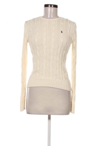 Damenpullover Polo By Ralph Lauren, Größe S, Farbe Ecru, Preis 177,99 €