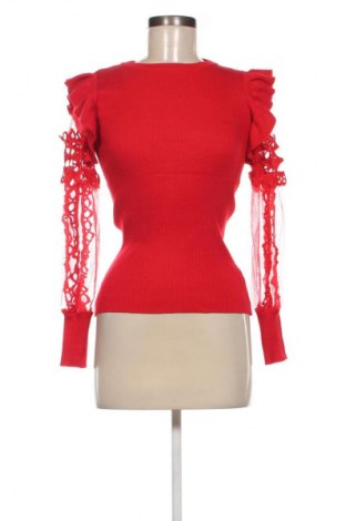 Damski sweter Unbranded, Rozmiar S, Kolor Czerwony, Cena 59,99 zł