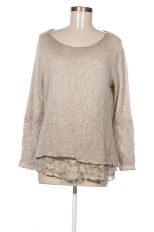 Damski sweter Unbranded, Rozmiar M, Kolor Beżowy, Cena 95,99 zł