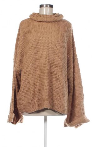 Damski sweter Unbranded, Rozmiar M, Kolor Brązowy, Cena 59,99 zł