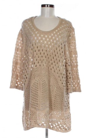Pulover de femei Unbranded, Mărime 4XL, Culoare Bej, Preț 63,99 Lei