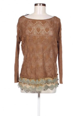 Damski sweter Unbranded, Rozmiar S, Kolor Brązowy, Cena 68,00 zł