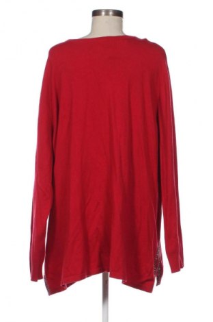 Damski sweter Unbranded, Rozmiar 3XL, Kolor Czerwony, Cena 68,33 zł