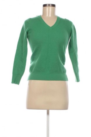 Дамски пуловер United Colors Of Benetton, Размер S, Цвят Зелен, Цена 41,99 лв.