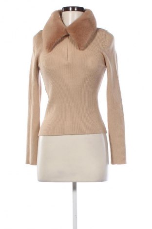 Damenpullover Zara, Größe XL, Farbe Beige, Preis 11,99 €
