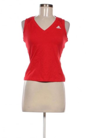 Damen Sporttop Adidas, Größe L, Farbe Rot, Preis 20,99 €