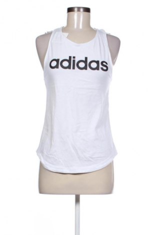 Damen Sporttop Adidas, Größe S, Farbe Weiß, Preis 10,99 €