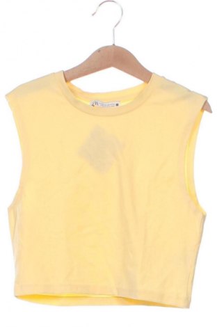 Γυναίκειο αθλητικό τοπ Zara, Μέγεθος XS, Χρώμα Κίτρινο, Τιμή 12,99 €