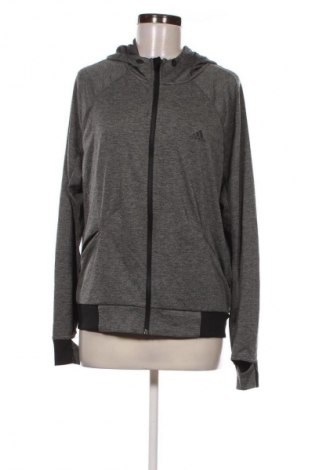 Γυναικείο φούτερ Adidas, Μέγεθος M, Χρώμα Γκρί, Τιμή 19,99 €
