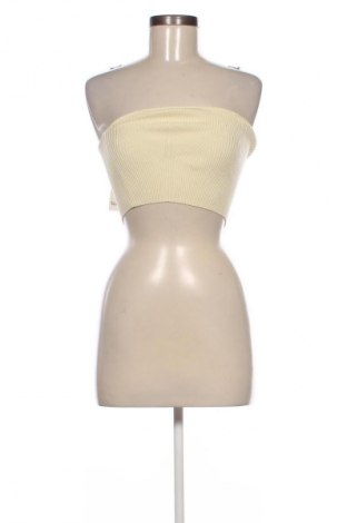 Top de femei Bershka, Mărime S, Culoare Galben, Preț 98,99 Lei
