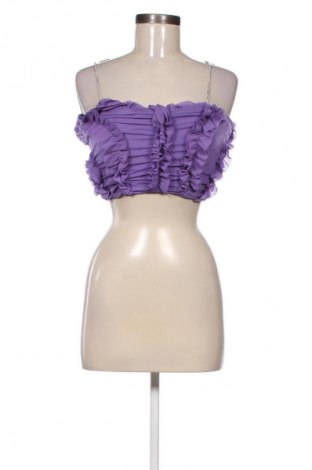 Női top Bershka, Méret M, Szín Lila, Ár 6 155 Ft