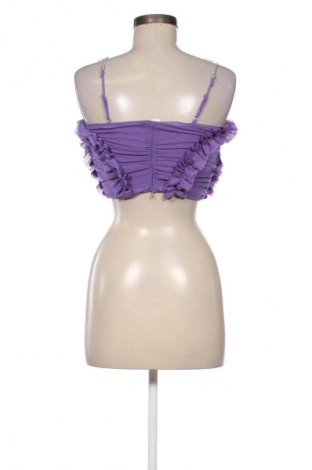Női top Bershka, Méret M, Szín Lila, Ár 6 155 Ft