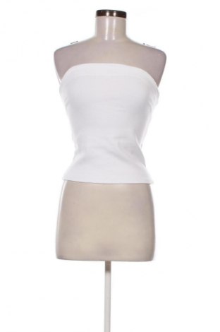Damentop Gina Tricot, Größe M, Farbe Weiß, Preis 18,99 €