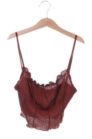 Damski top SHEIN, Rozmiar XS, Kolor Brązowy, Cena 95,99 zł
