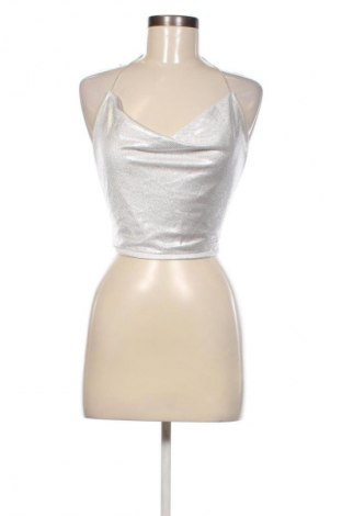 Damski top Unbranded, Rozmiar XS, Kolor Srebrzysty, Cena 95,99 zł