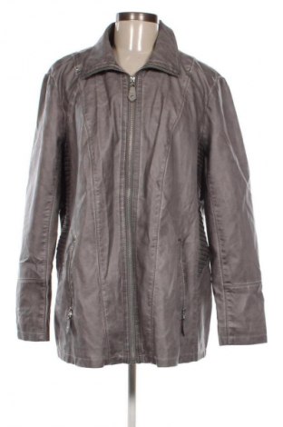 Damska kurtka skórzana DSG Outerwear, Rozmiar 3XL, Kolor Szary, Cena 203,99 zł