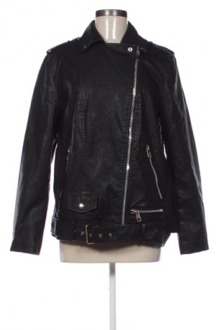 Damen Lederjacke Reserved, Größe M, Farbe Schwarz, Preis 47,24 €