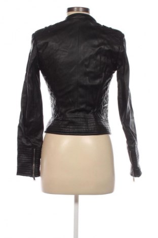 Dámska kožená bunda  Zara, Veľkosť S, Farba Čierna, Cena  51,95 €