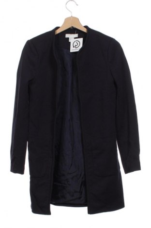 Palton de femei H&M, Mărime XXS, Culoare Albastru, Preț 78,99 Lei