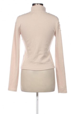Helancă de femei Bershka, Mărime M, Culoare Bej, Preț 51,40 Lei