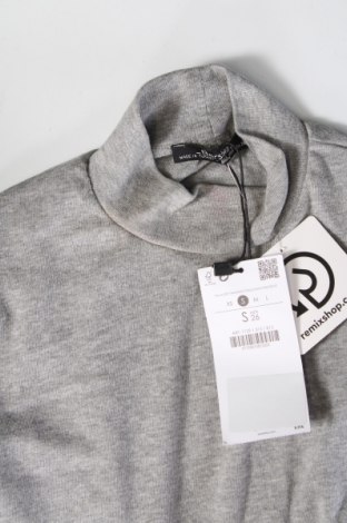 Helancă de femei Bershka, Mărime S, Culoare Gri, Preț 40,99 Lei