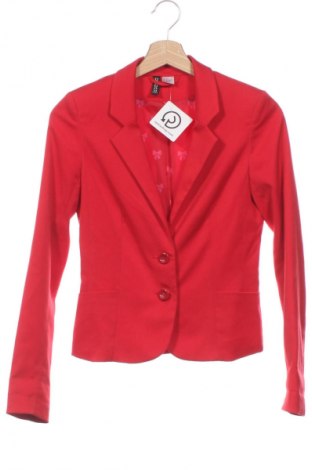 Damen Blazer H&M Divided, Größe XS, Farbe Rot, Preis 20,54 €