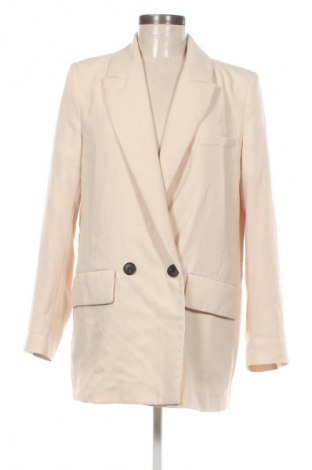 Damen Blazer Zara, Größe M, Farbe Ecru, Preis 33,99 €