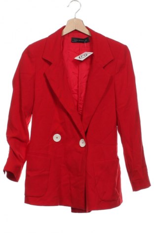 Sacou de femei Zara, Mărime XS, Culoare Roșu, Preț 65,99 Lei