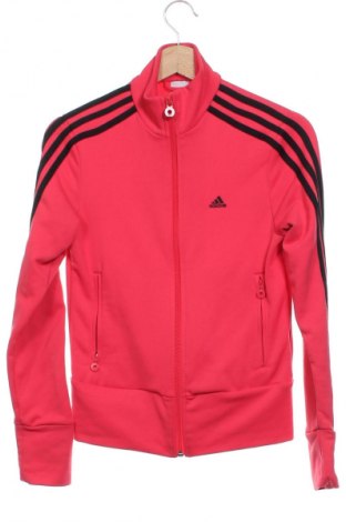 Дамско спортно горнище Adidas, Размер XS, Цвят Розов, Цена 47,31 лв.