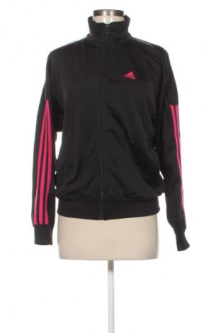 Дамско спортно горнище Adidas, Размер L, Цвят Черен, Цена 41,99 лв.