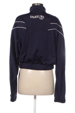 Damska bluza sportowa Bershka, Rozmiar L, Kolor Niebieski, Cena 51,99 zł