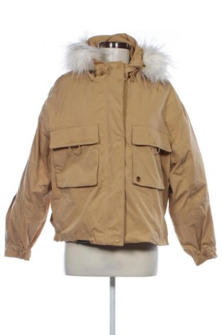 Női dzseki Bershka, Méret L, Szín Bézs, Ár 12 979 Ft