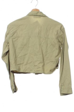 Geacă de femei Bershka, Mărime XS, Culoare Verde, Preț 100,99 Lei