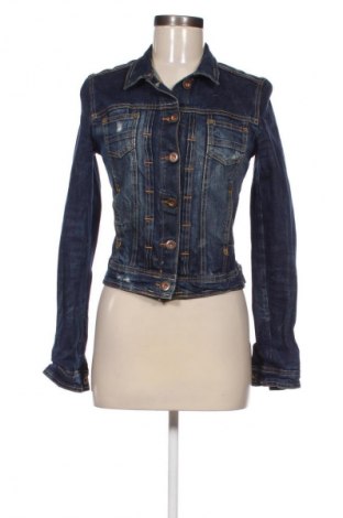 Geacă de femei Bershka, Mărime M, Culoare Albastru, Preț 48,99 Lei