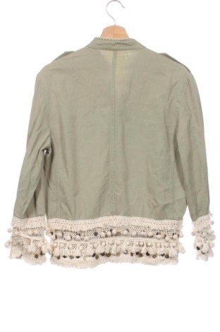 Geacă de femei Zara, Mărime XS, Culoare Verde, Preț 54,99 Lei