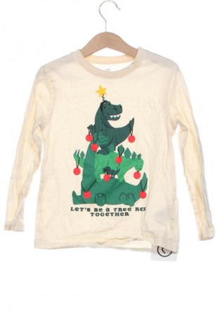 Παιδική μπλούζα H&M, Μέγεθος 3-4y/ 104-110 εκ., Χρώμα Εκρού, Τιμή 6,34 €