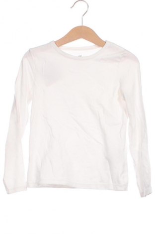 Dziecięca bluzka H&M, Rozmiar 4-5y/ 110-116 cm, Kolor Biały, Cena 36,99 zł