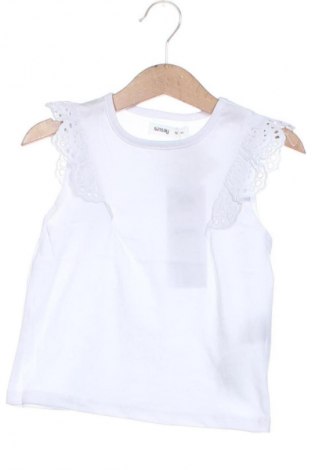 Kinder Shirt Sinsay, Größe 18-24m/ 86-98 cm, Farbe Weiß, Preis 9,60 €