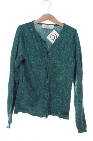 Pulover cu nasturi pentru copii H&M, Mărime 8-9y/ 134-140 cm, Culoare Verde, Preț 57,99 Lei