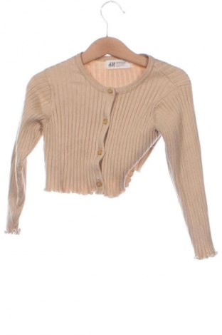 Pulover cu nasturi pentru copii H&M, Mărime 18-24m/ 86-98 cm, Culoare Bej, Preț 57,99 Lei