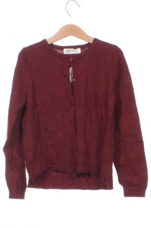 Gyerek kardigán H&M, Méret 6-7y / 122-128 cm, Szín Piros, Ár 4 659 Ft