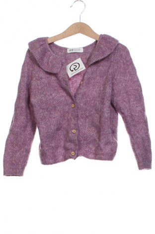 Dziecięcy kardigan H&M, Rozmiar 2-3y/ 98-104 cm, Kolor Fioletowy, Cena 55,99 zł