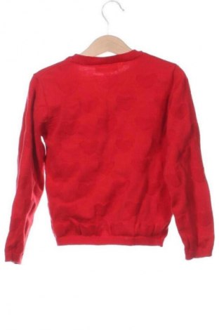 Kinder Strickjacke Sinsay, Größe 6-7y/ 122-128 cm, Farbe Rot, Preis 8,62 €