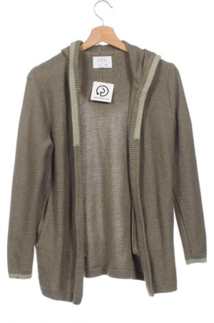 Dziecięcy kardigan Zara, Rozmiar 8-9y/ 134-140 cm, Kolor Zielony, Cena 26,99 zł