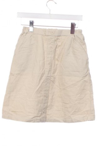 Kinderrock Uniqlo, Größe 12-13y/ 158-164 cm, Farbe Beige, Preis 13,99 €
